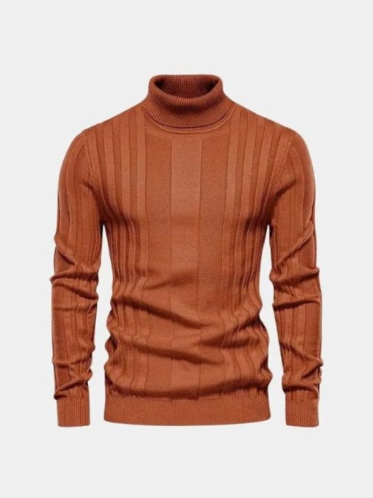 Turtleneck Knitwear Pullover Sweater | Savile & Co.