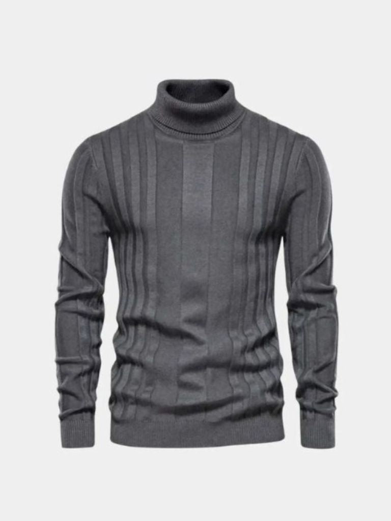 Turtleneck Knitwear Pullover Sweater | Savile & Co.