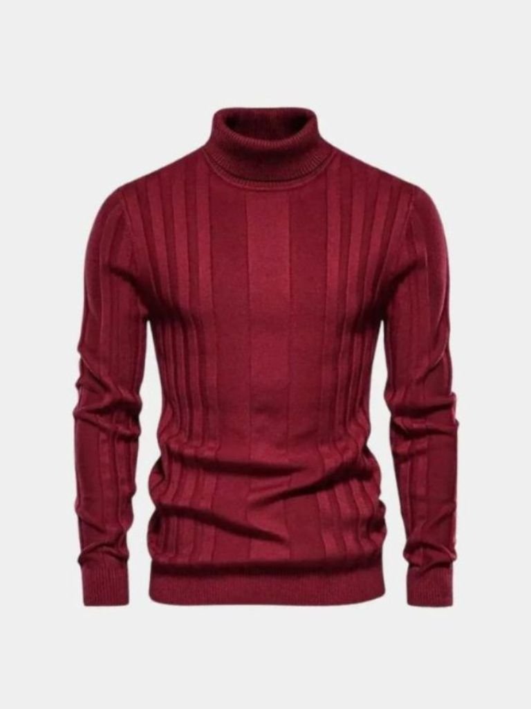 Turtleneck Knitwear Pullover Sweater | Savile & Co.