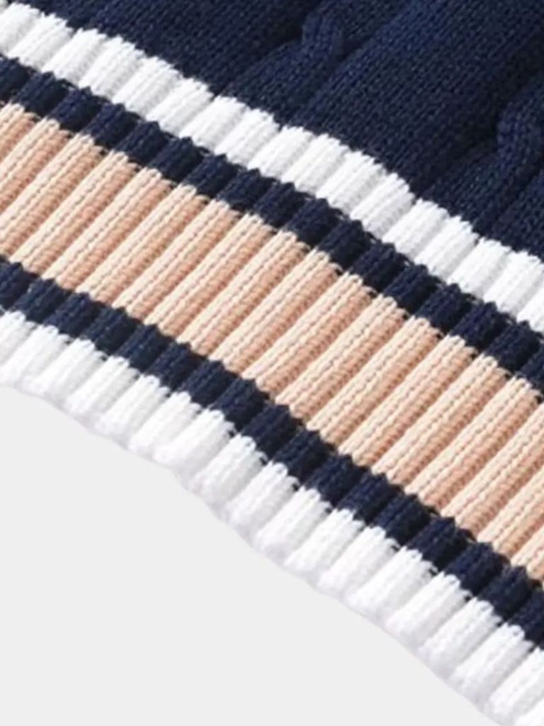 V Neck Elegant Knit Vest | Savile & Co.