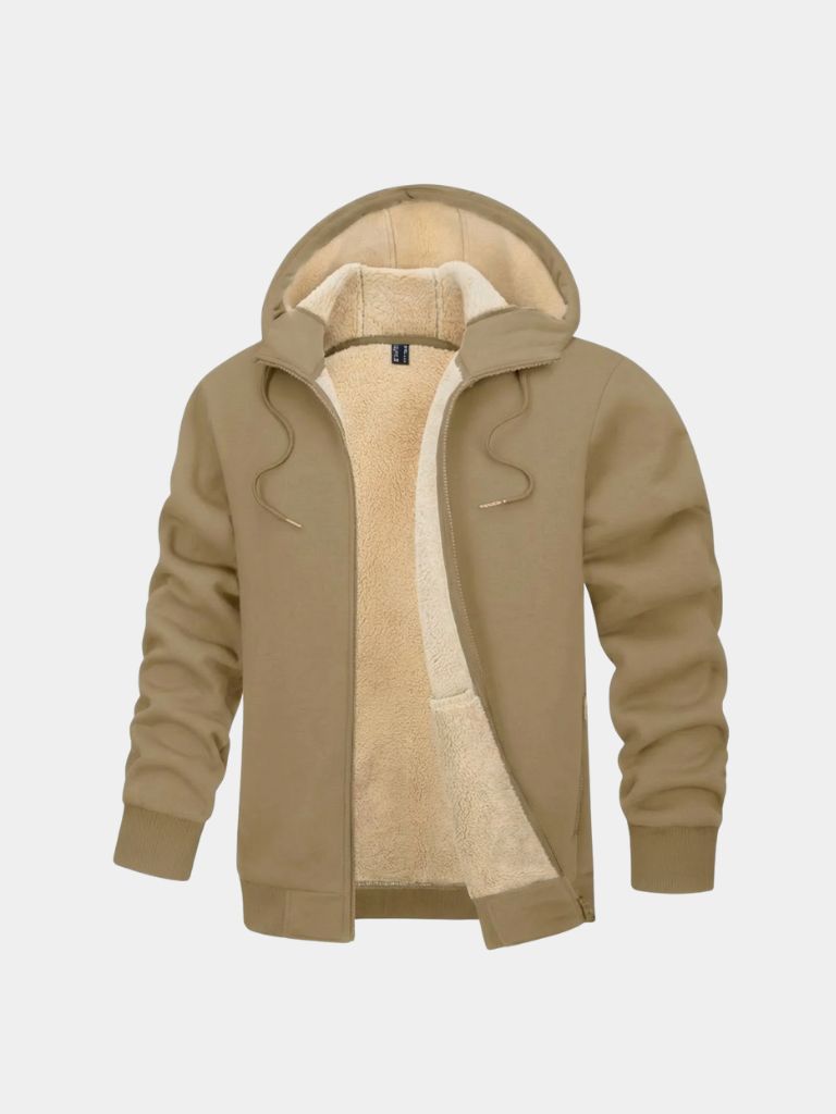 Winter Core Sherpa Hoodie Jacket | Savile & Co.