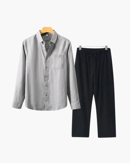 Linen Combo (Longsleeve) | Savile & Co.