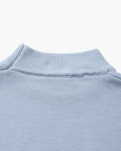 Essential Ribbed Mock Neck Sweater | Savile & Co.