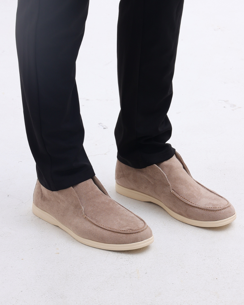 High Suede Loafers | Savile & Co.