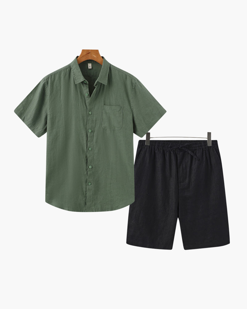 Linen Combo (Shorts) | Savile & Co.