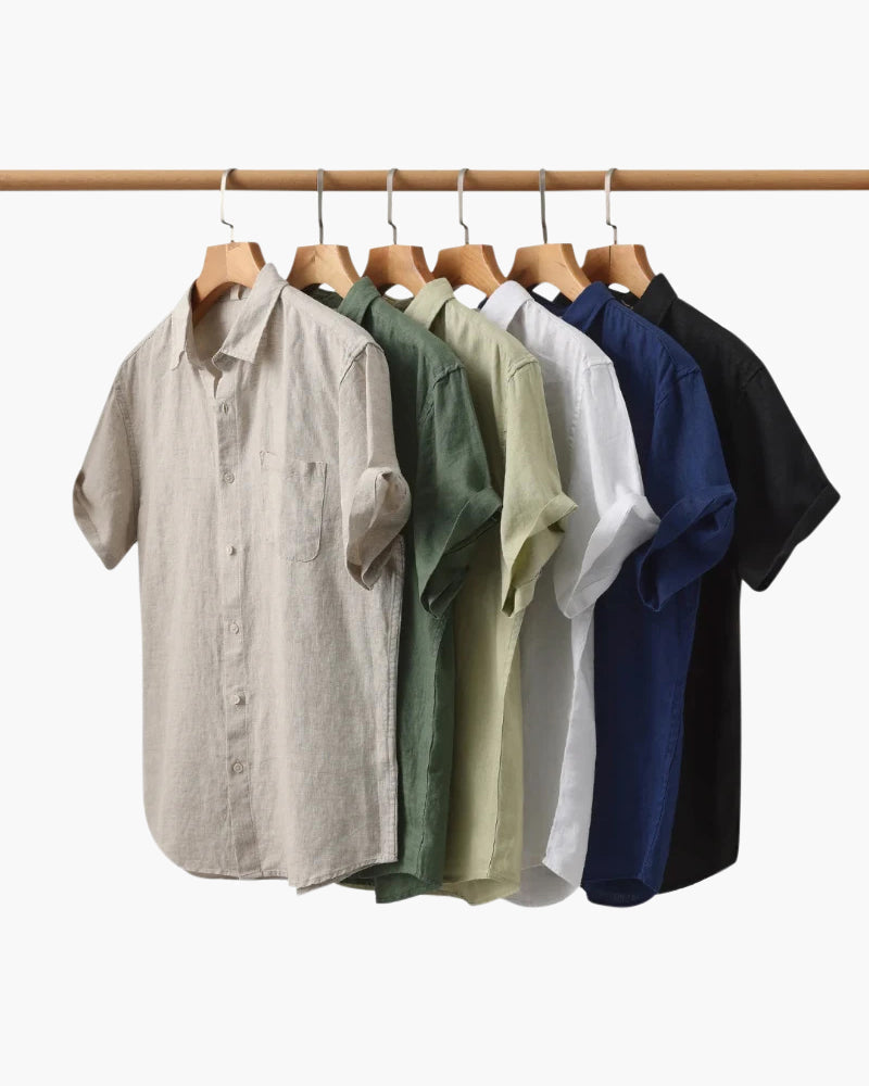 Cape Town - Linen Shirt (Shortsleeve) | Savile & Co.