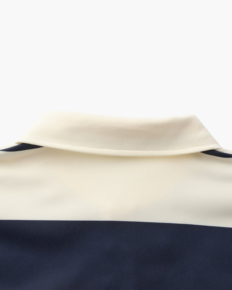 Vintage Stripe Rugby Polo | Savile & Co.