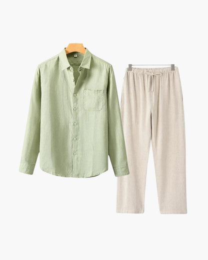 Linen Combo (Longsleeve) - Savile & Co.