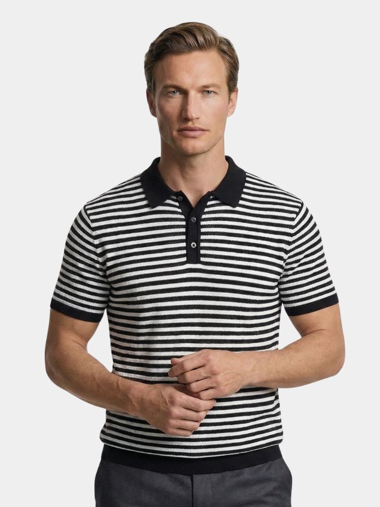 Stripe Class Polo | Savile & Co.