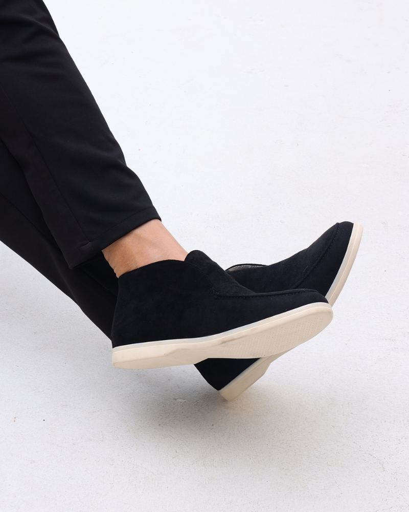 High Suede Loafers | Savile & Co.