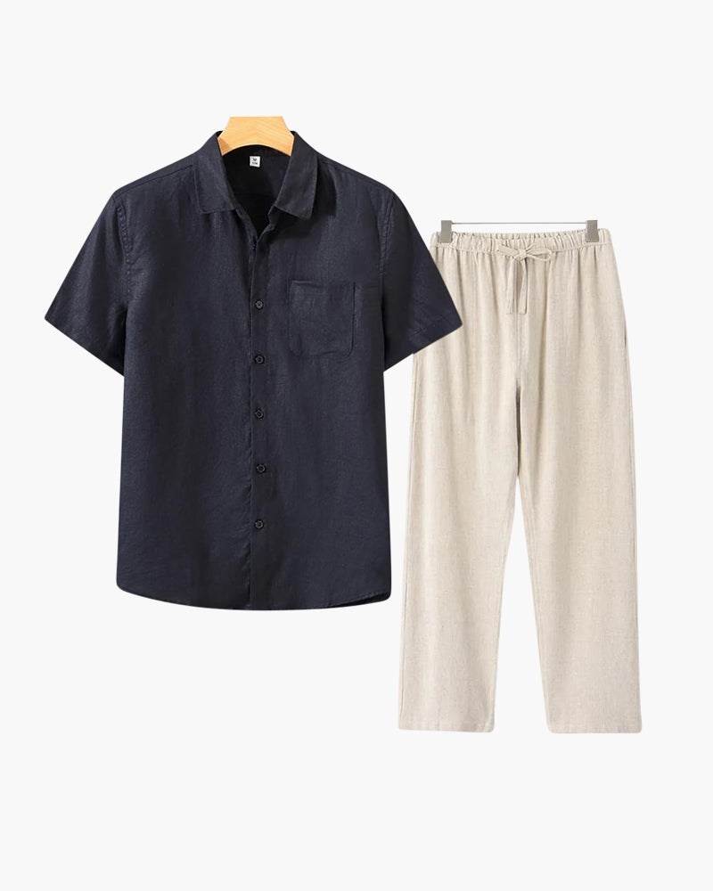 Linen Combo (Shortsleeve) | Savile & Co.