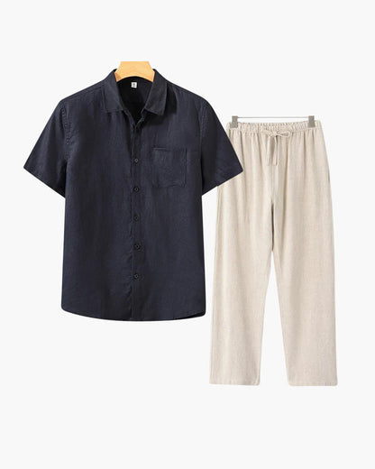 Linen Combo (Shortsleeve) | Savile & Co.