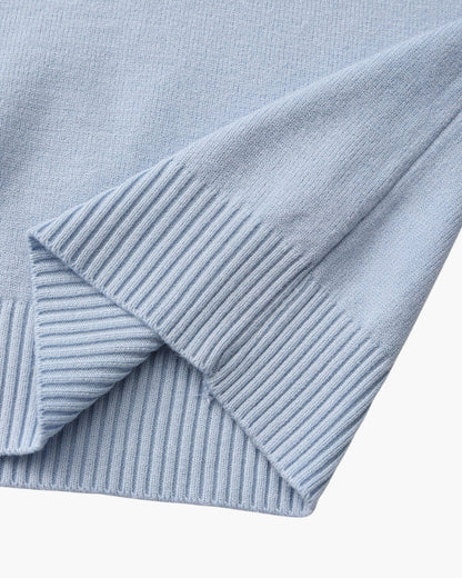 Essential Ribbed Mock Neck Sweater | Savile & Co.