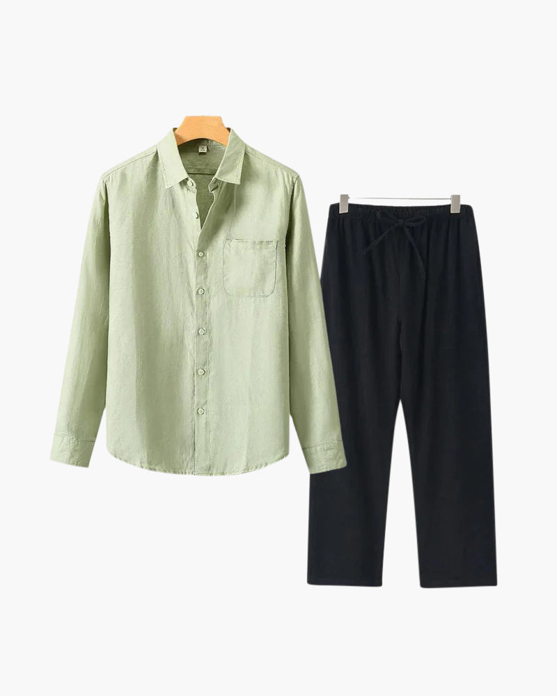 Linen Combo (Longsleeve) | Savile & Co.