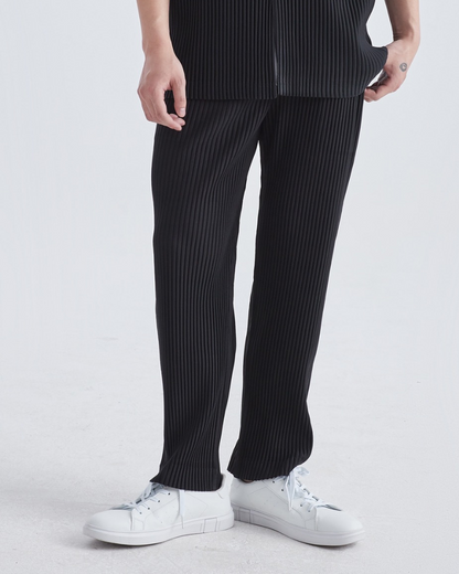 Ribbed Cotton Pantalon | Savile & Co.