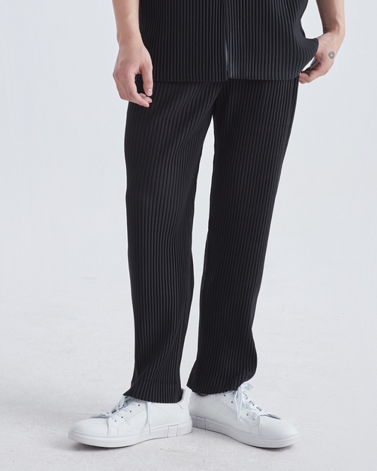 Ribbed Cotton Pantalon | Savile & Co.