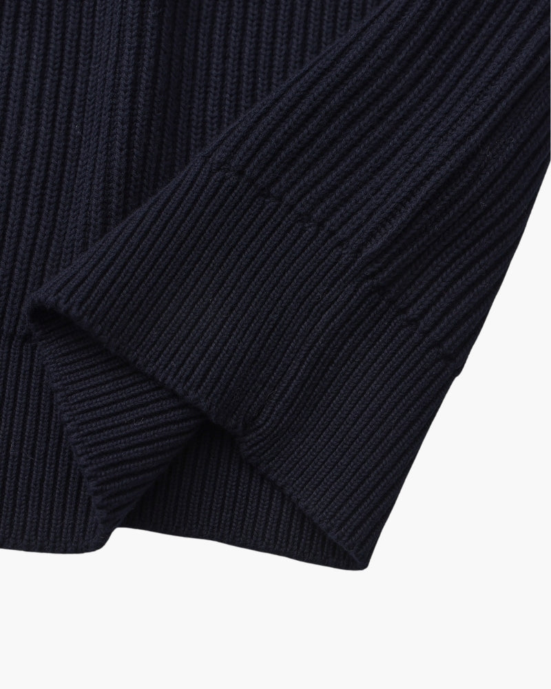 Rib Knit Crewneck | Savile & Co.