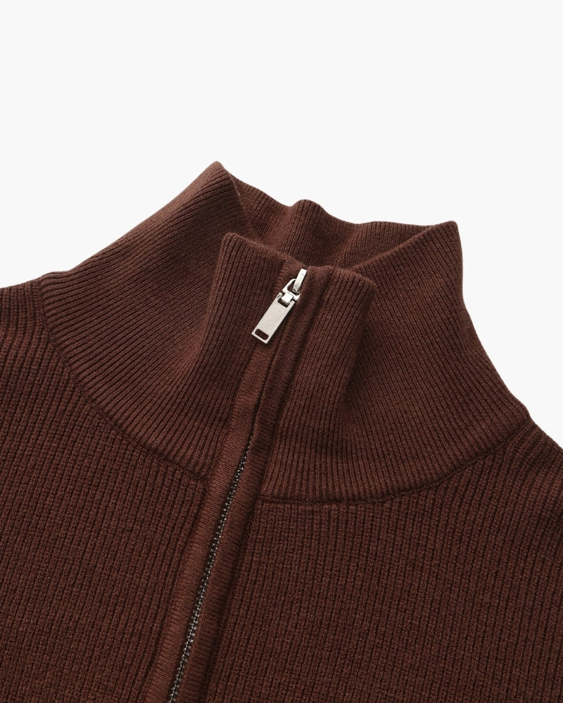 Refined Half-Zip Knit Pullover | Savile & Co.