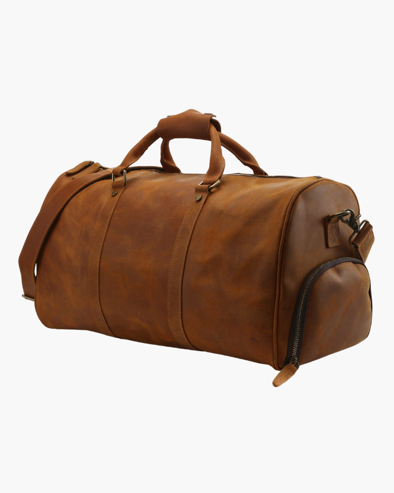 Montague Leather Duffle | Savile & Co.