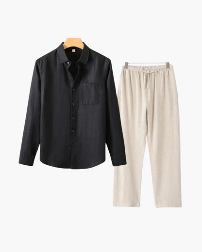 Linen Combo (Longsleeve) | Savile & Co.