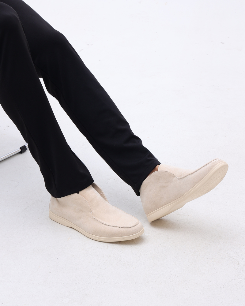 High Suede Loafers | Savile & Co.