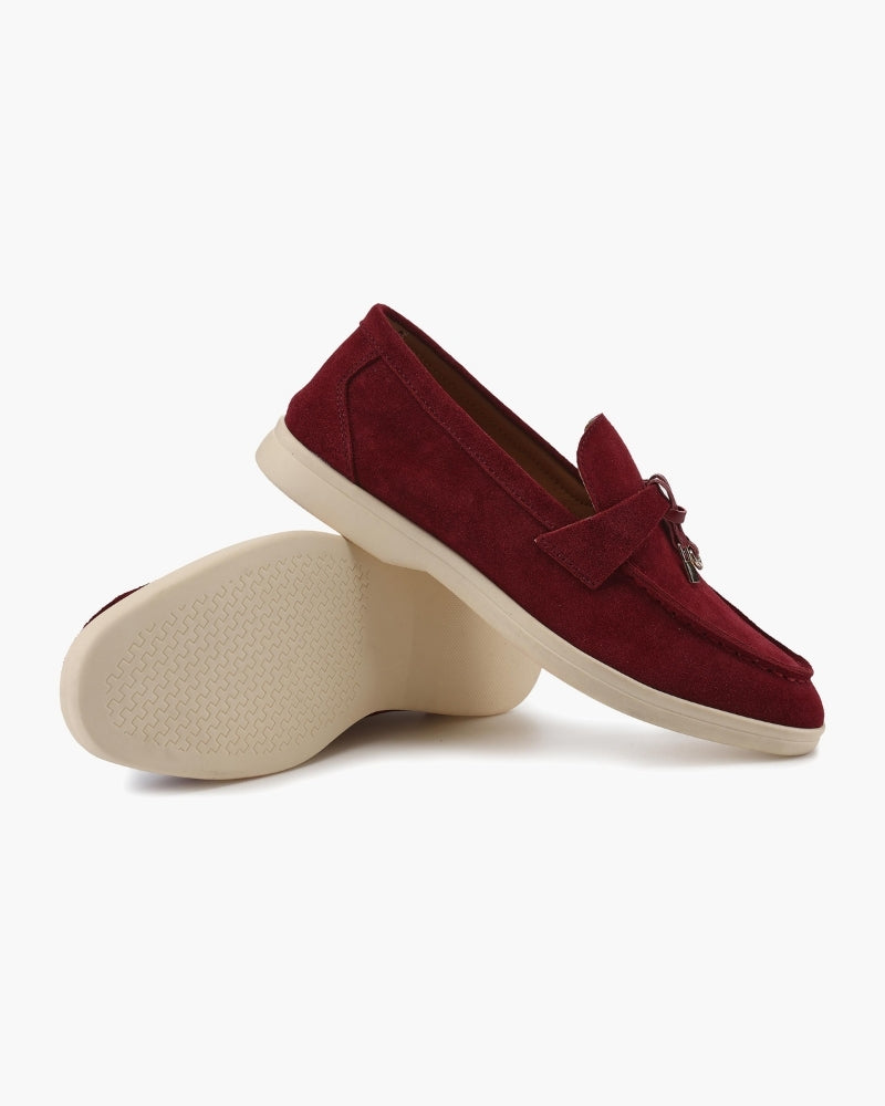 Suede Lady Loafers | Savile & Co.