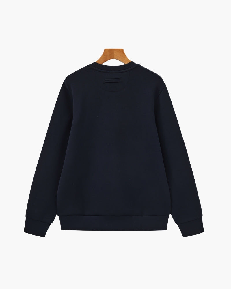 Classic Modal Blend Crewneck Sweatshirt | Savile & Co.