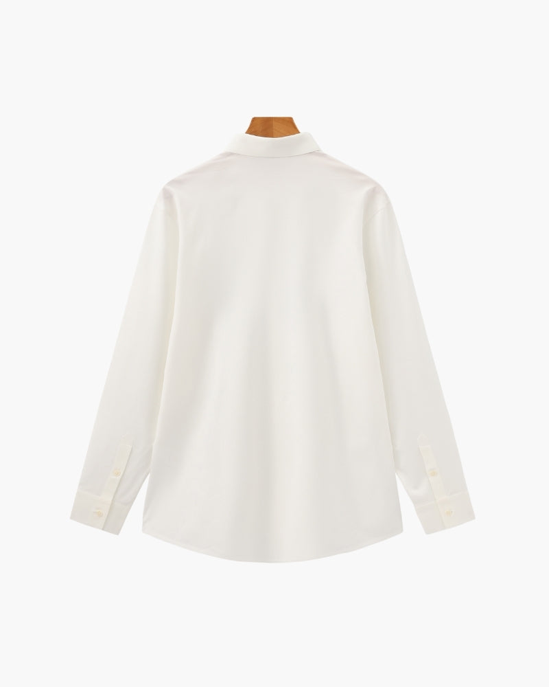 Tailored Cotton Flex Shirt | Savile & Co.