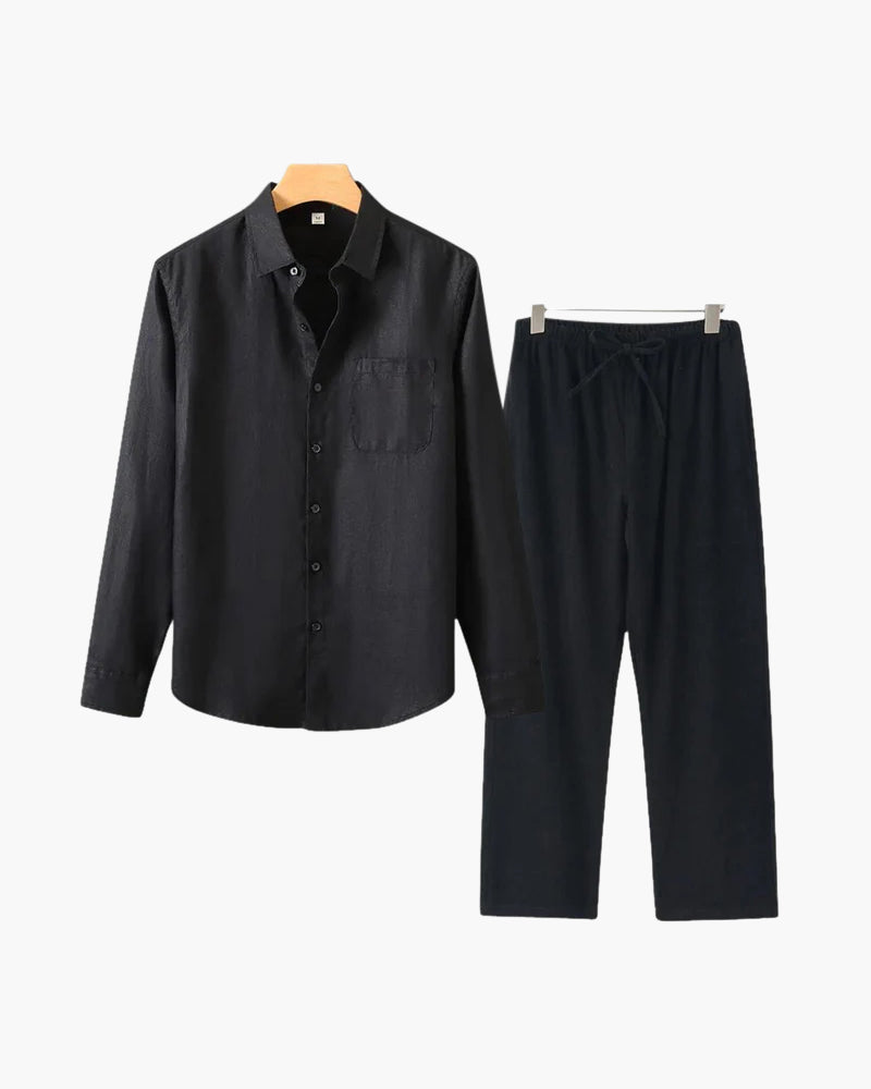 Linen Combo (Longsleeve) | Savile & Co.