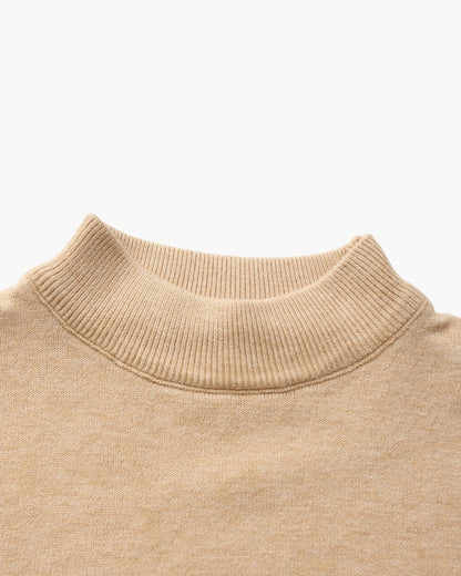 Essential Ribbed Mock Neck Sweater | Savile & Co.