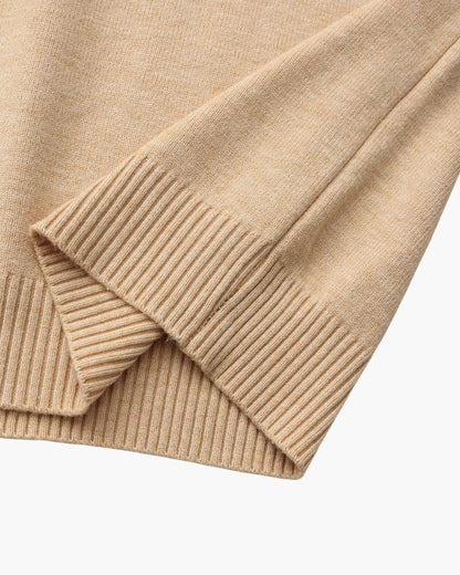 Essential Ribbed Mock Neck Sweater | Savile & Co.