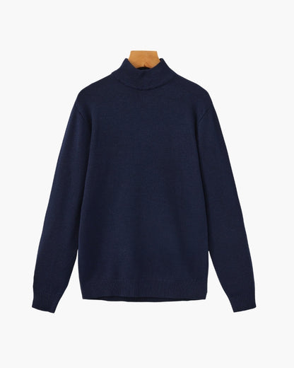 Essential Ribbed Mock Neck Sweater | Savile & Co.
