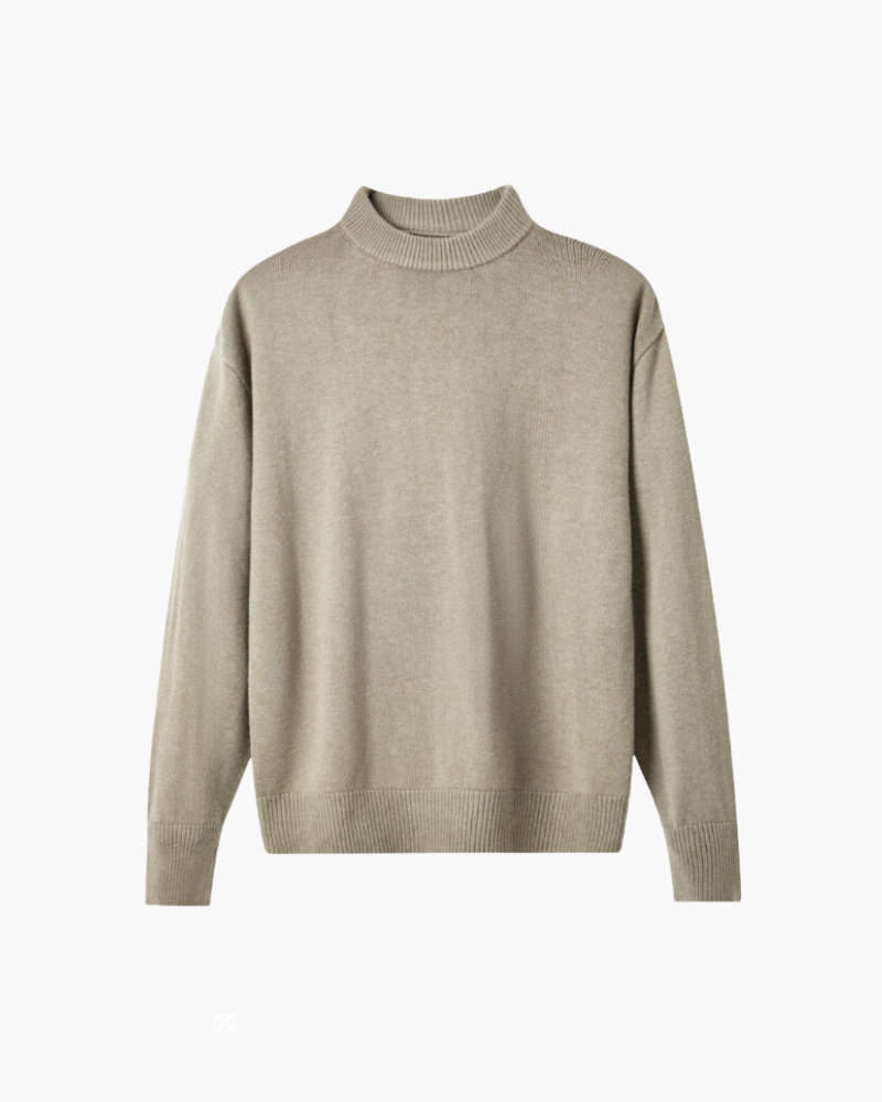 100% Premium Wool Turtleneck | Savile & Co.