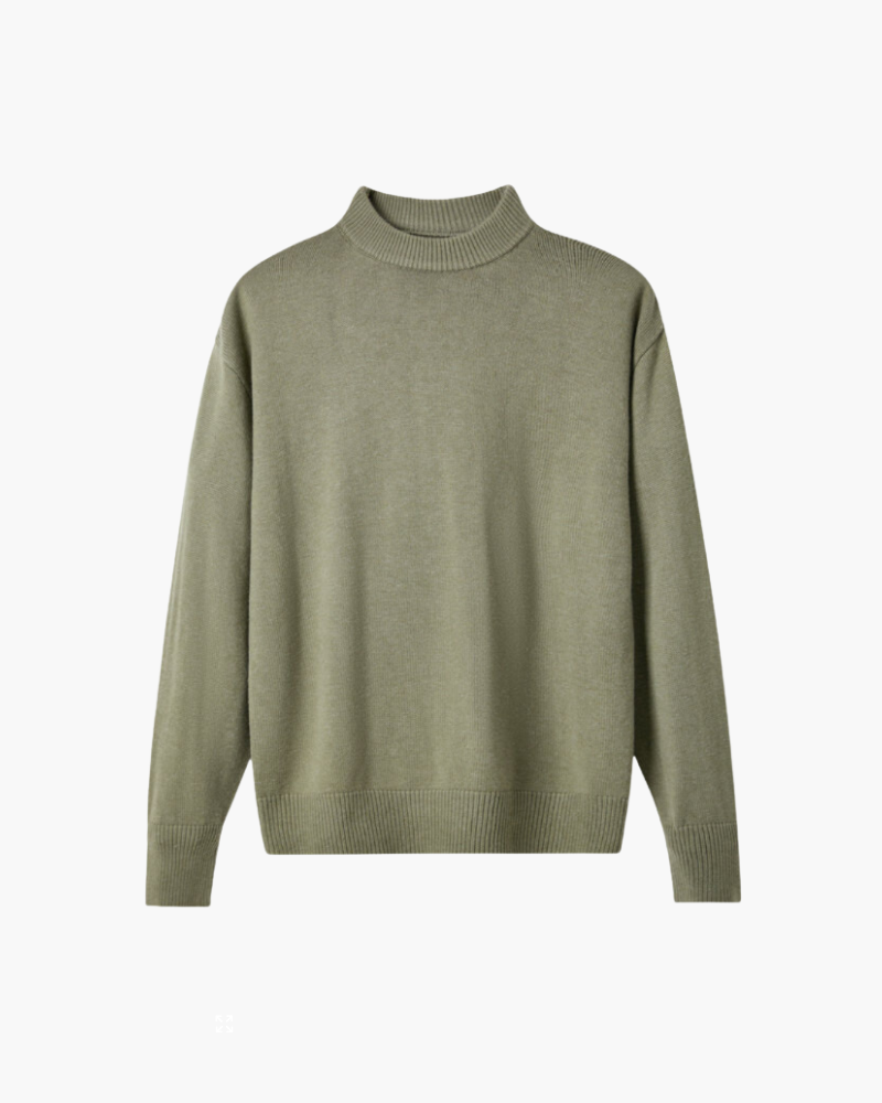 100% Premium Wool Turtleneck | Savile & Co.