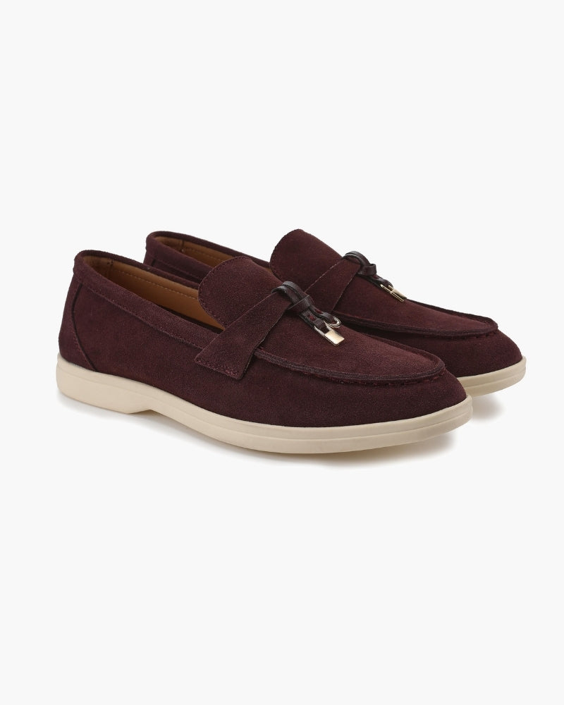 Suede Lady Loafers | Savile & Co.