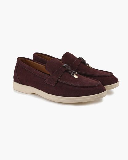 Suede Lady Loafers | Savile & Co.