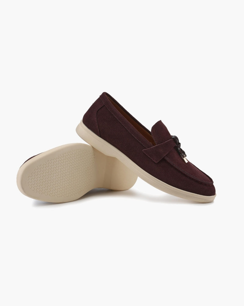 Suede Lady Loafers | Savile & Co.