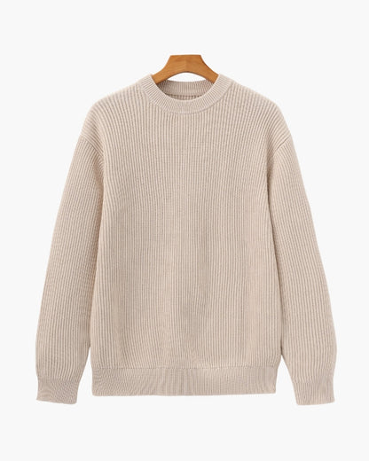 Rib Knit Crewneck | Savile & Co.