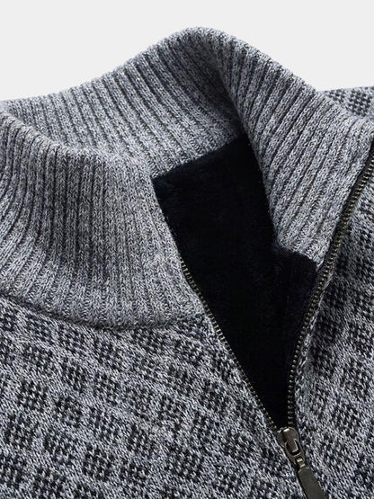 Vintage Jacquard Cardigan | Savile & Co.