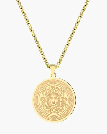 Medusa Long Chain (Gold & Silver) | Savile & Co.