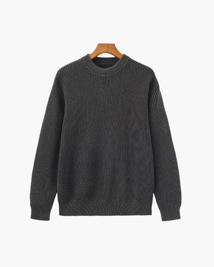 Rib Knit Crewneck | Savile & Co.