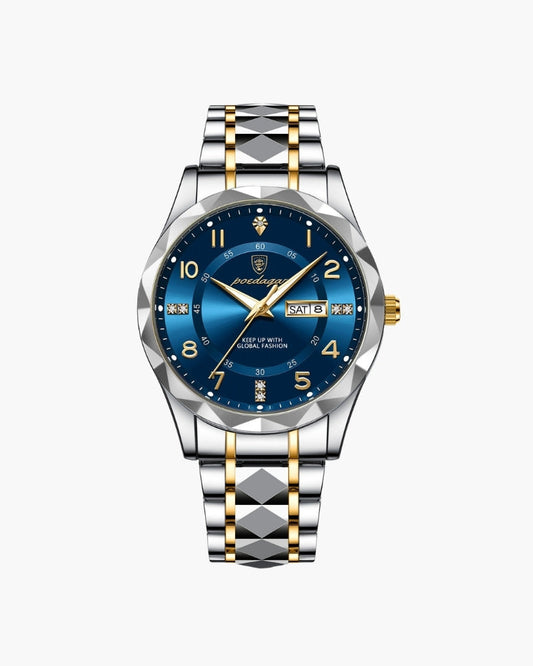 Classic Two-Tone Steel Watch | Savile & Co.