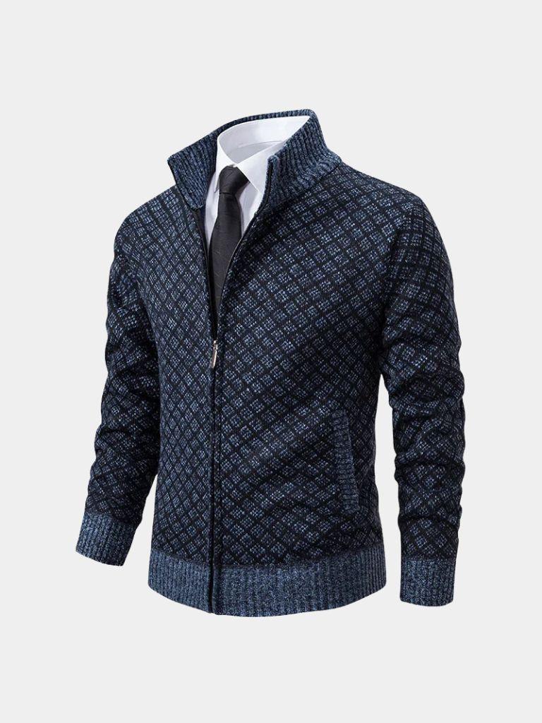 Vintage Jacquard Cardigan | Savile & Co.