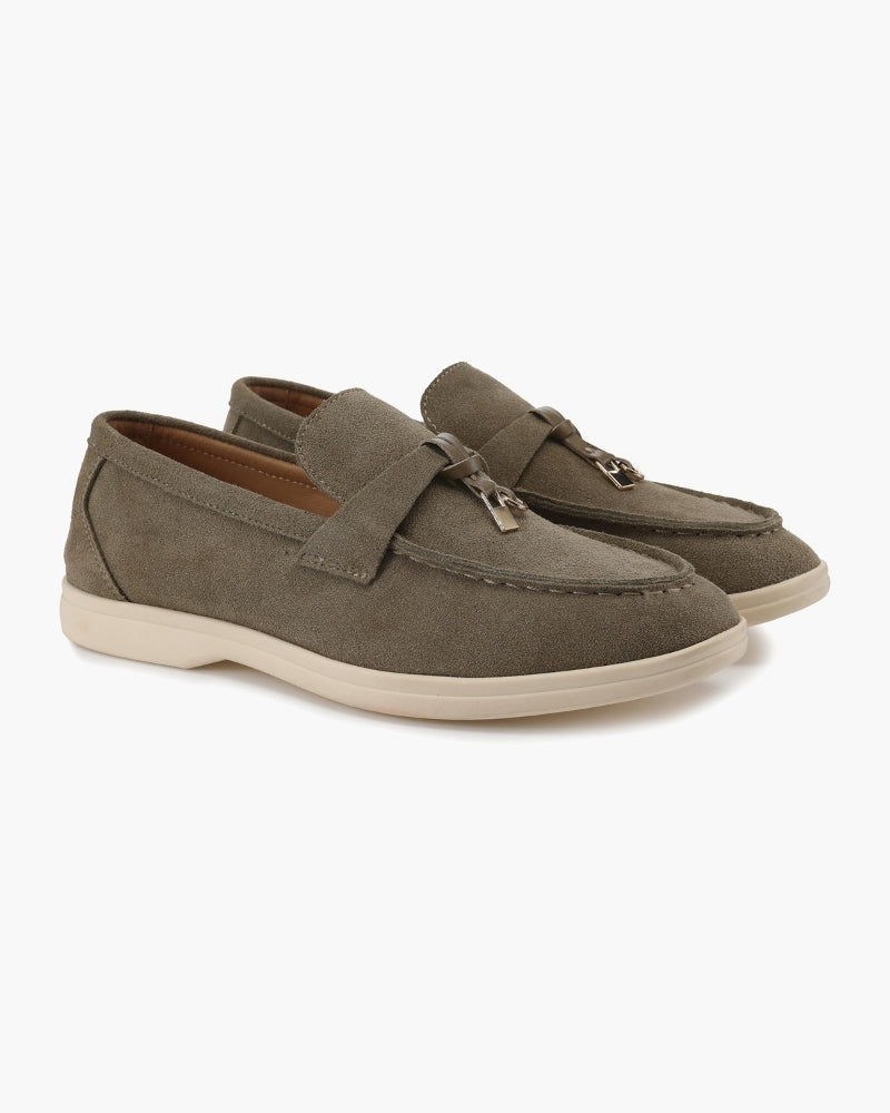 Suede Lady Loafers | Savile & Co.