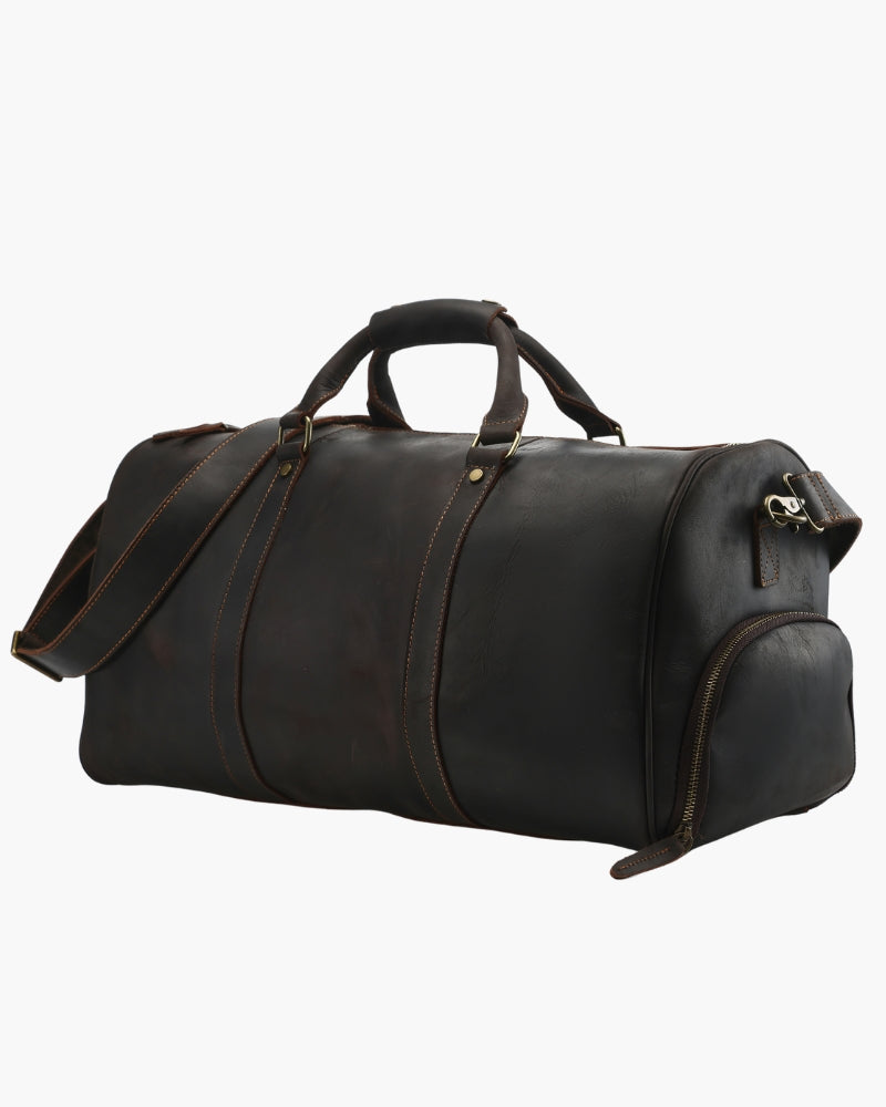 Montague Leather Duffle | Savile & Co.