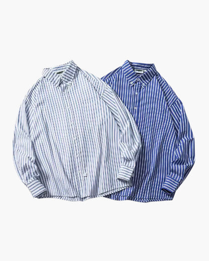 Oversized Striped Shirt | Savile & Co.