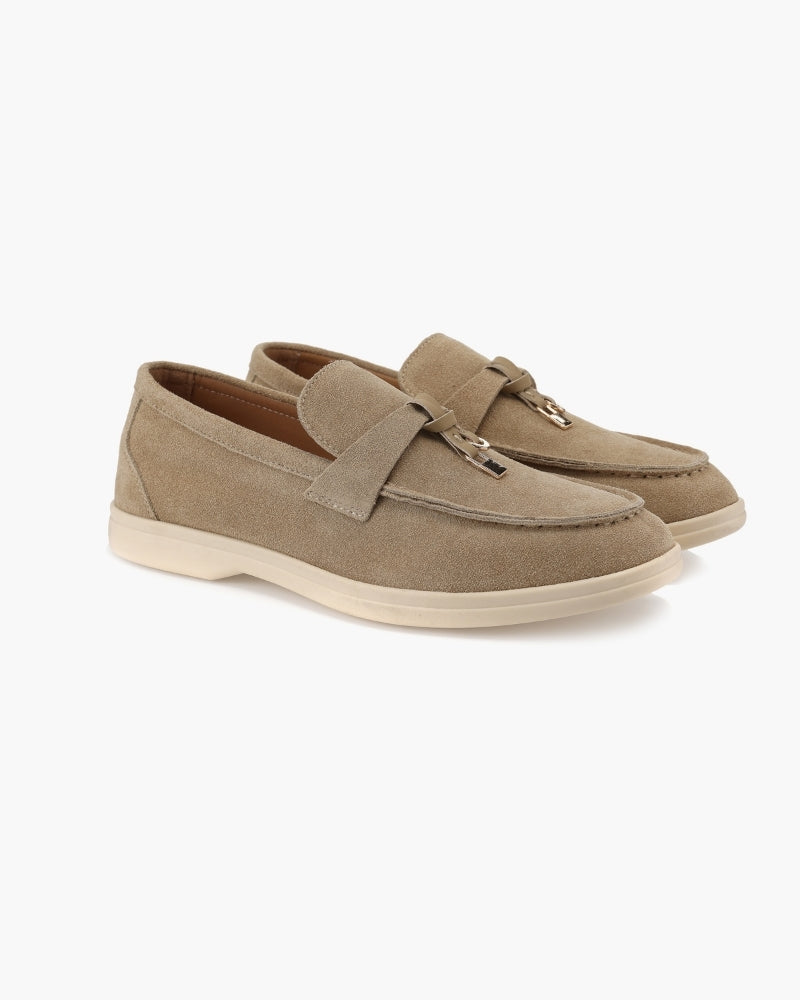 Suede Lady Loafers - Savile & Co.