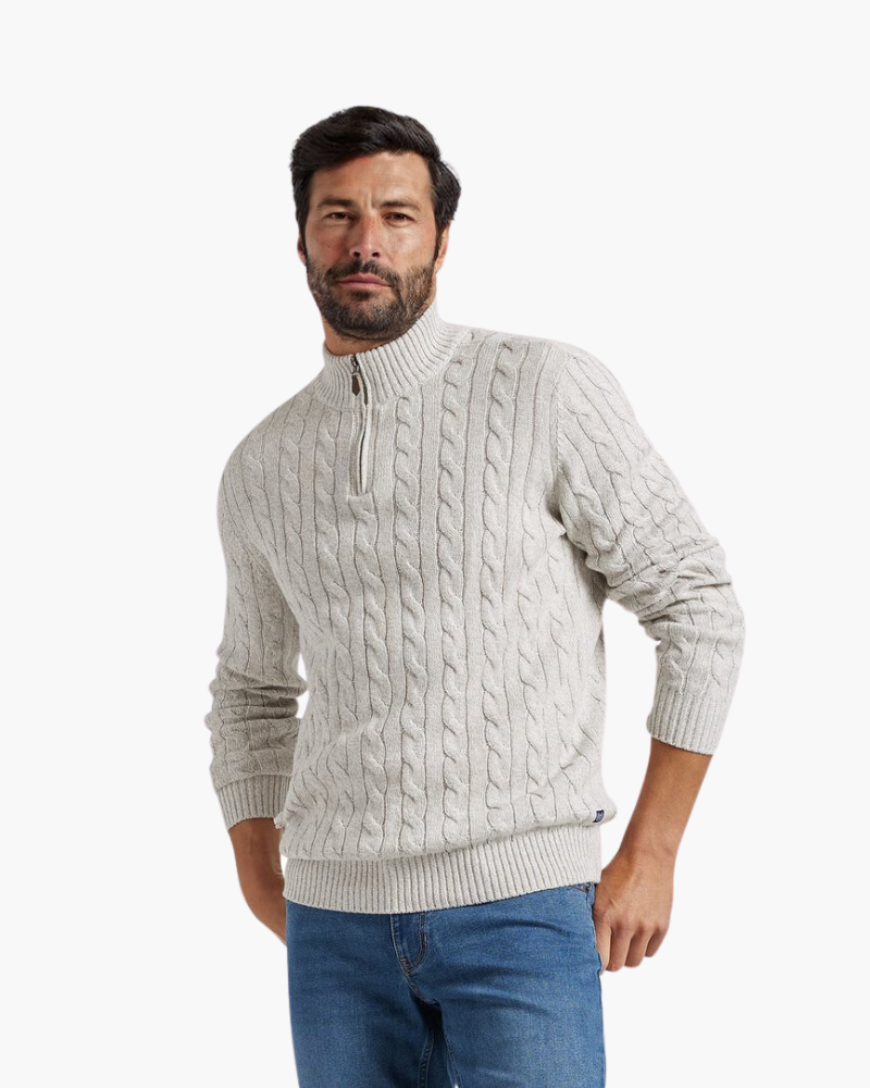 Verbier Half Zip Sweater | Savile & Co.