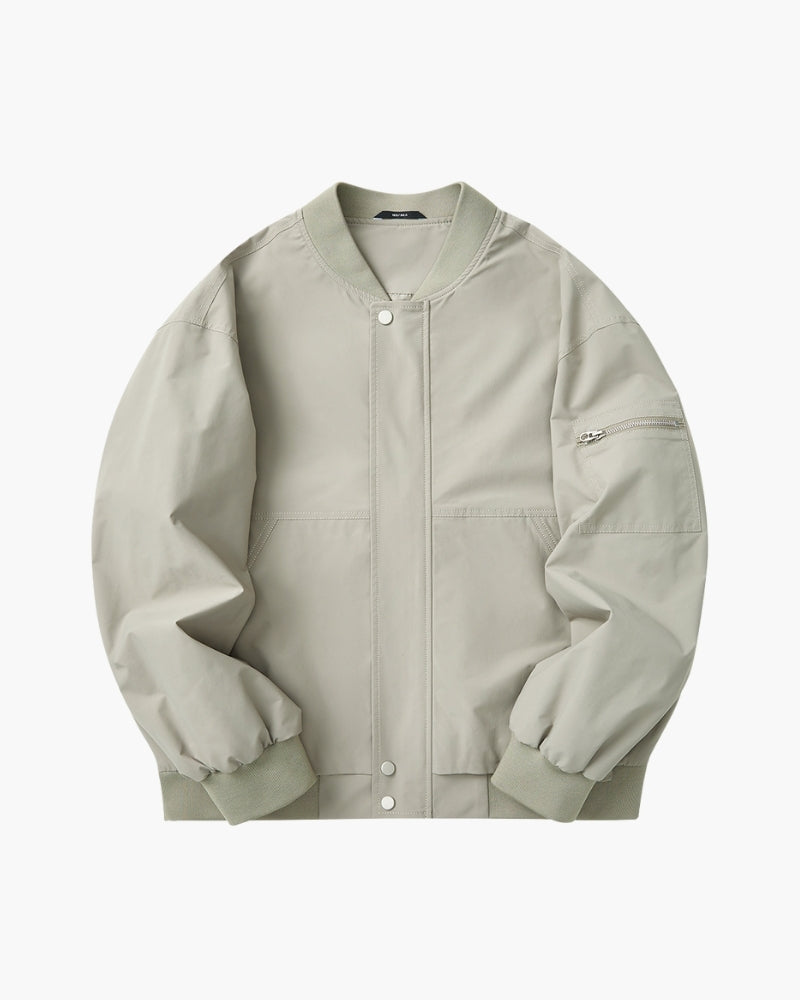 Minimalist Bomber Jacket | Savile & Co.