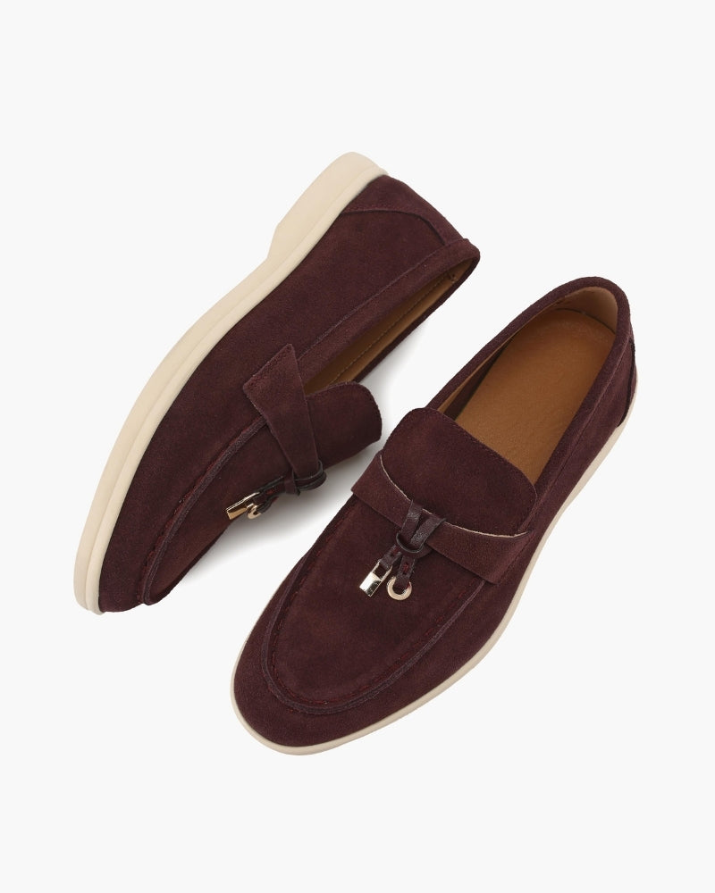 Suede Lady Loafers | Savile & Co.